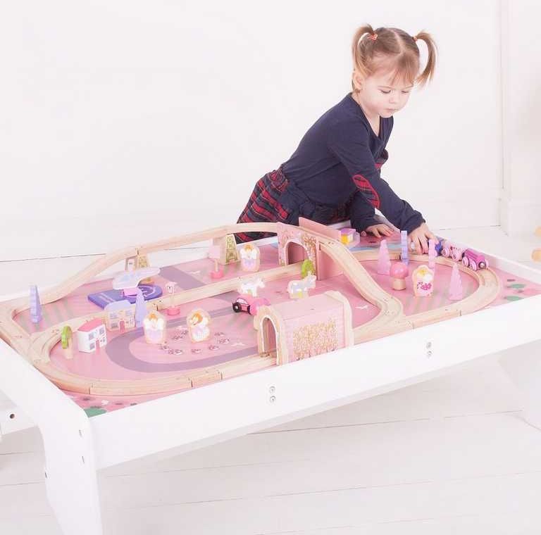 Bigjigs Rail Vláčkodráha Magical a stůl - obrázek 8