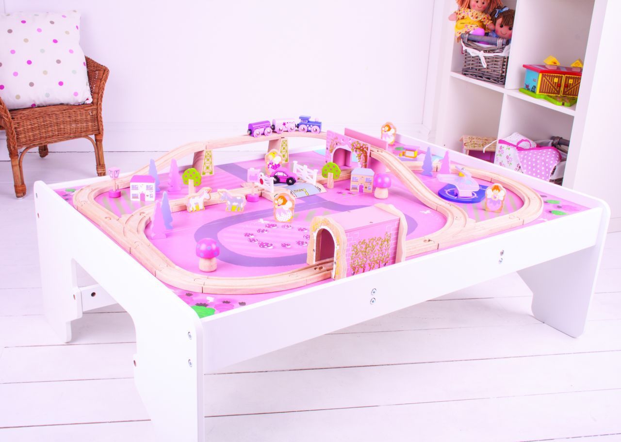 Bigjigs Rail Vláčkodráha Magical a stůl - obrázek 15
