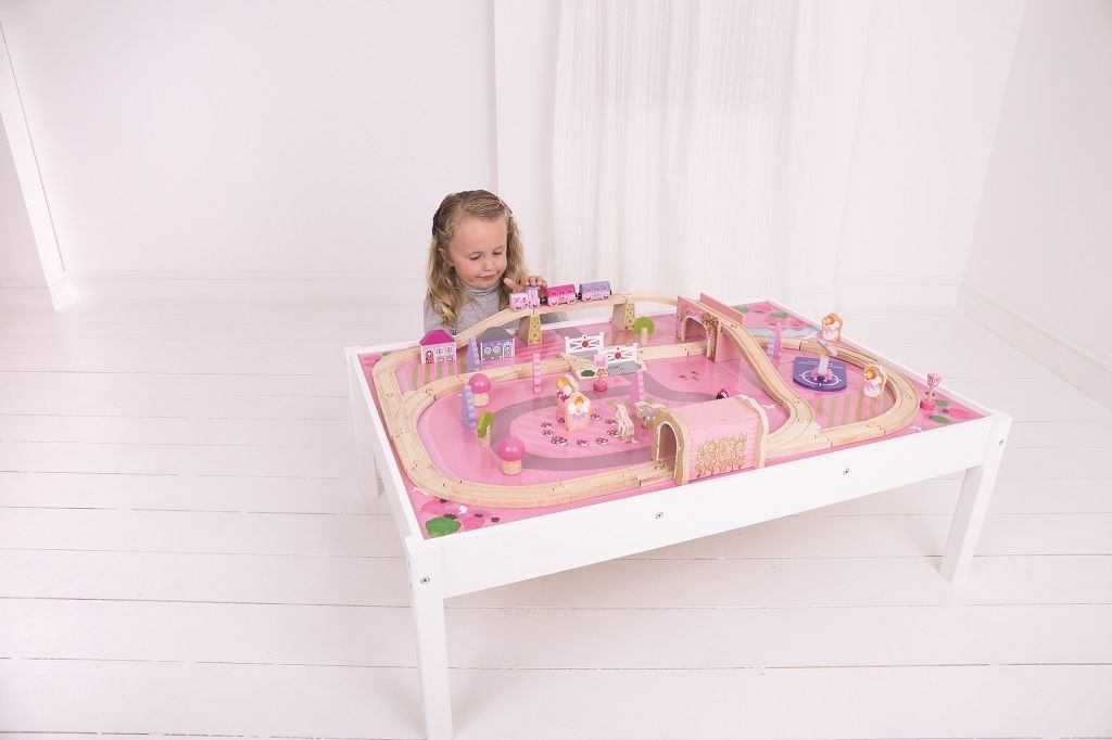 Bigjigs Rail Vláčkodráha Magical a stůl - obrázek 17