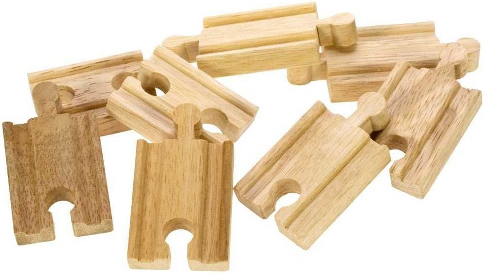 Bigjigs Rail Spojky kolejí 7cm 8ks - obrázek 4