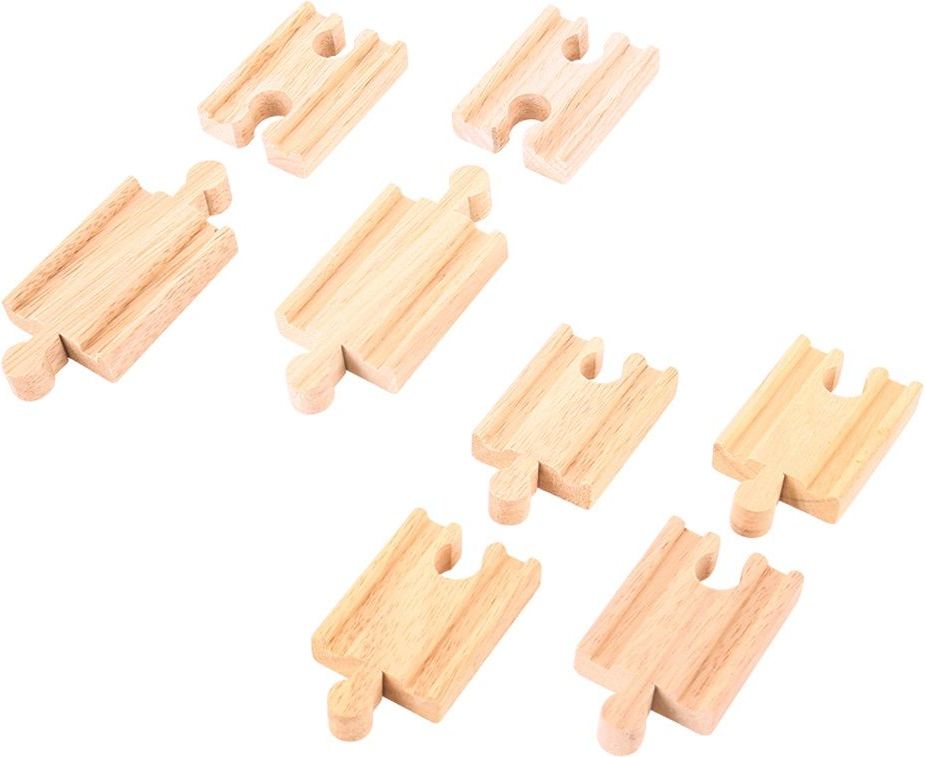 Bigjigs Rail Spojky kolejí 7cm 8ks - obrázek 7