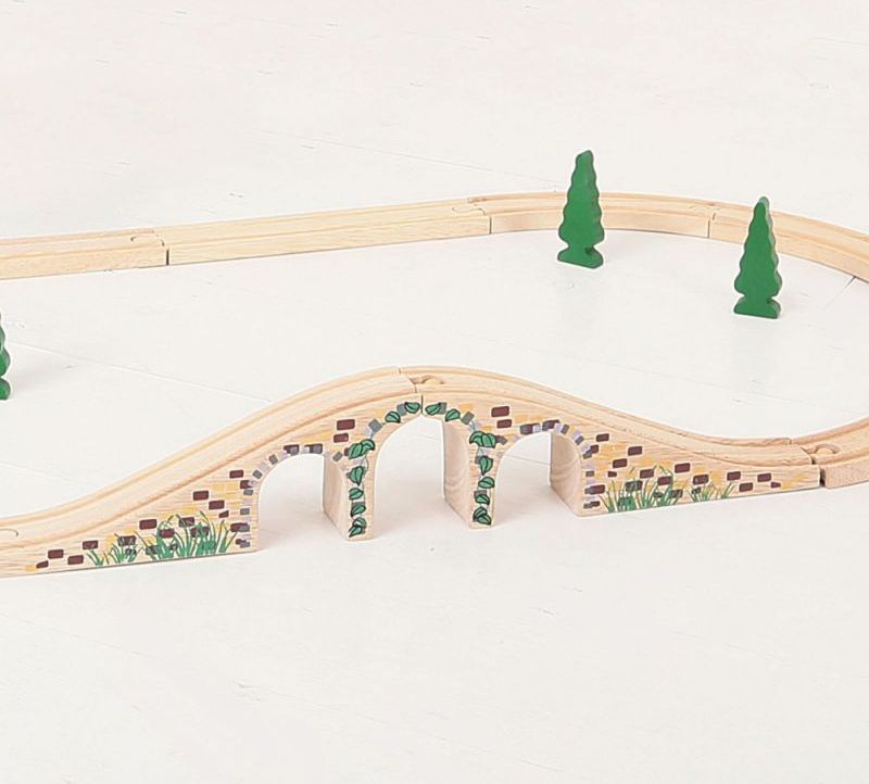 Bigjigs Rail Dřevěná kolej most - obrázek 4