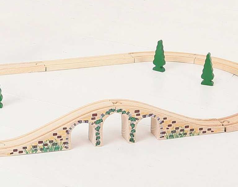 Bigjigs Rail Dřevěná kolej most - obrázek 8