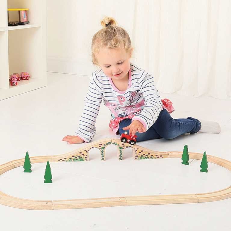 Bigjigs Rail Dřevěná kolej most - obrázek 11