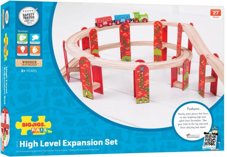 Bigjigs Rail Víceúrovňový set kolejí - obrázek 4