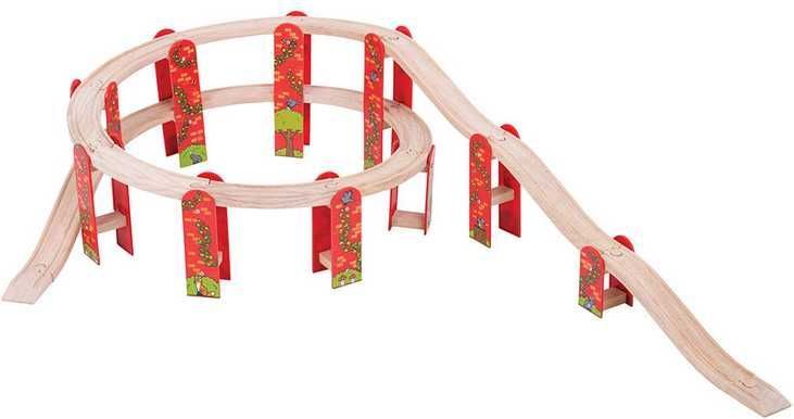 Bigjigs Rail Víceúrovňový set kolejí - obrázek 6