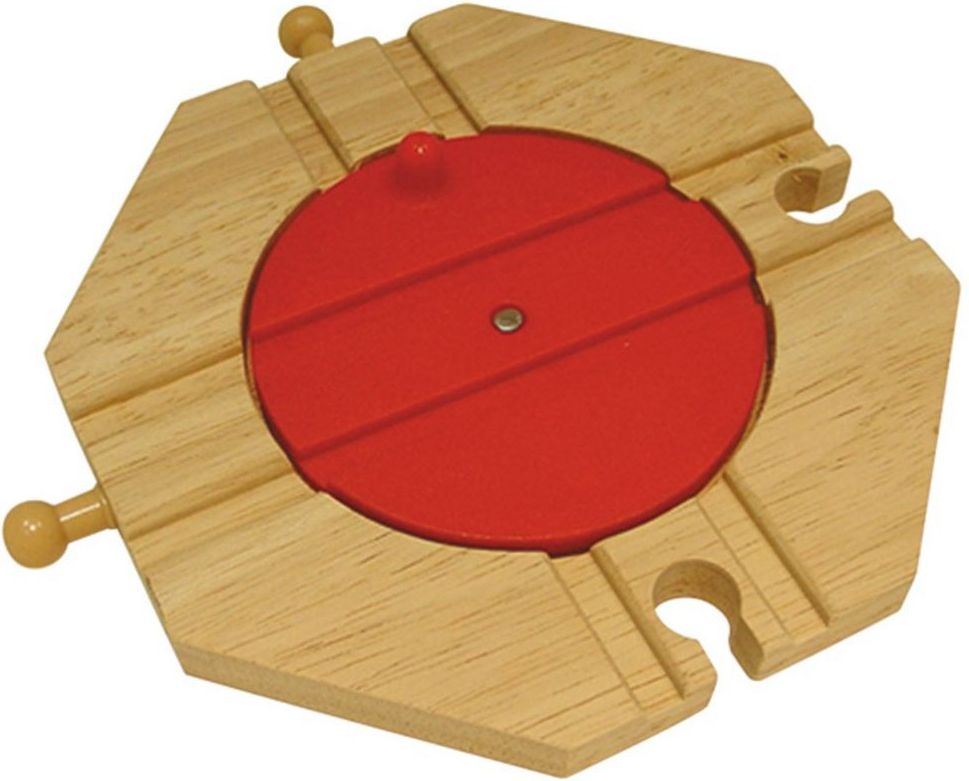 Vláčkodráha koleje - Točna, 4 směry (Bigjigs) - obrázek 1