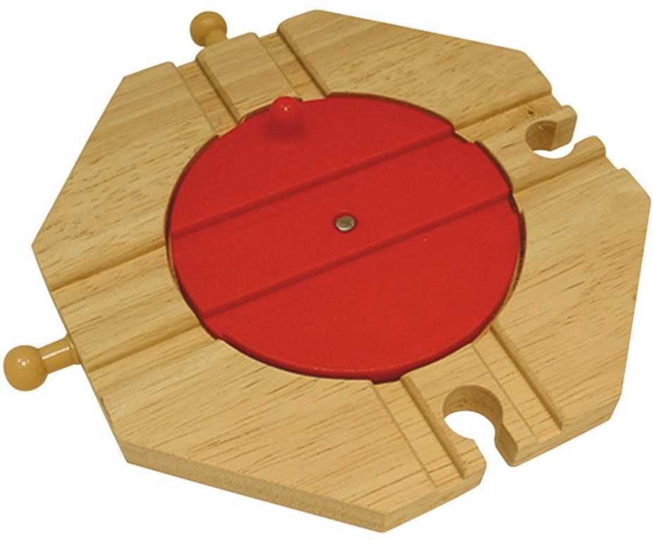 Vláčkodráha koleje - Točna, 4 směry (Bigjigs) - obrázek 3