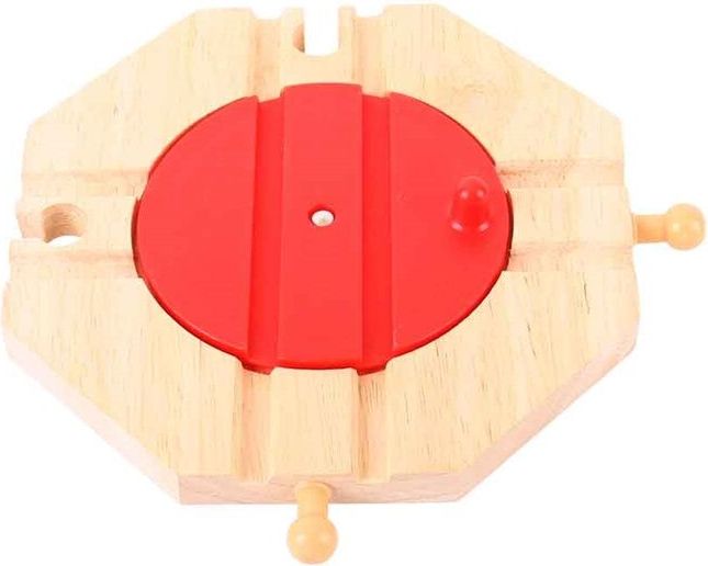 Vláčkodráha koleje - Točna, 4 směry (Bigjigs) - obrázek 8