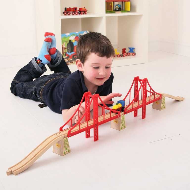 Bigjigs Rail Dvojitý železniční most - obrázek 7