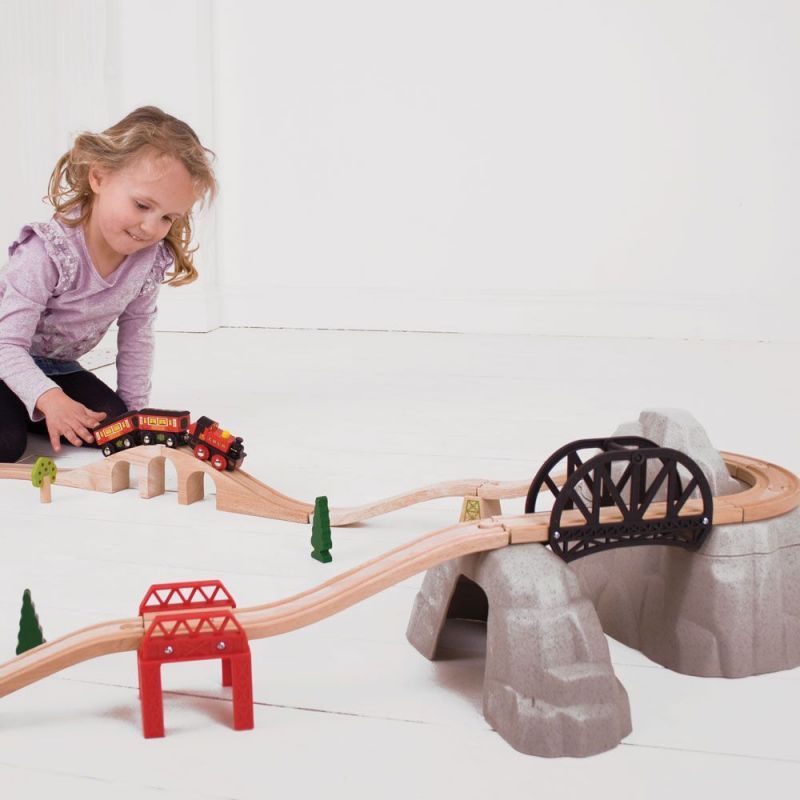 Bigjigs Rail Set vysokohorská dráha - obrázek 4
