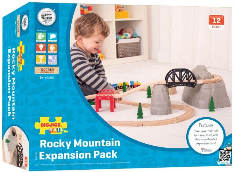 Bigjigs Rail Set vysokohorská dráha - obrázek 5