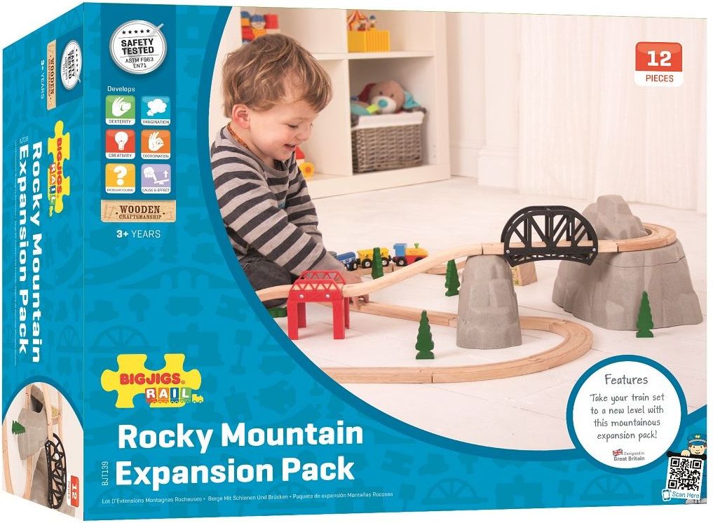 Bigjigs Rail Set vysokohorská dráha - obrázek 9