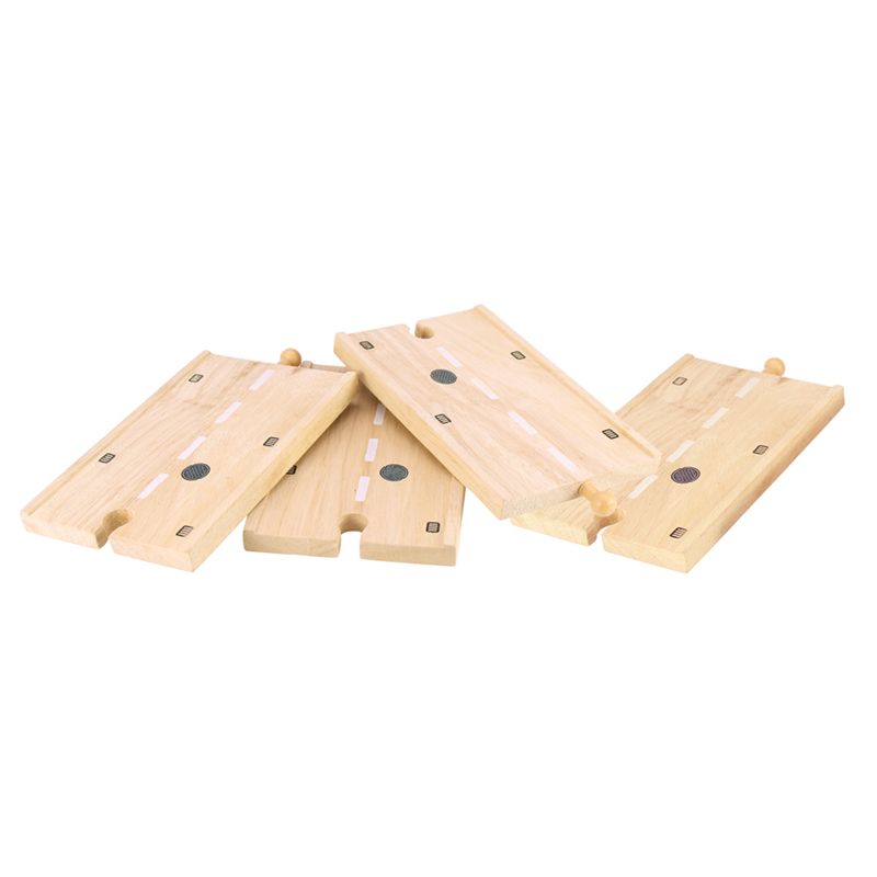 Bigjigs Rail Dřevěné autodráhy dlouhá cesta 3Ks - obrázek 2