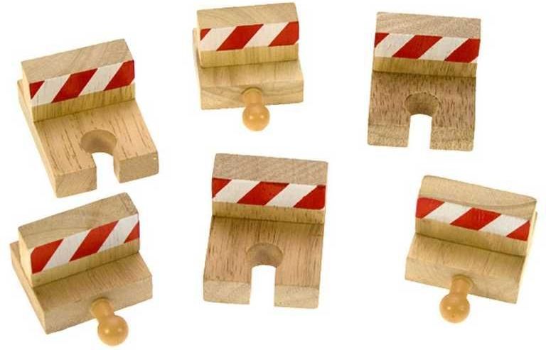 Bigjigs Rail Nárazníky 6ks - obrázek 3