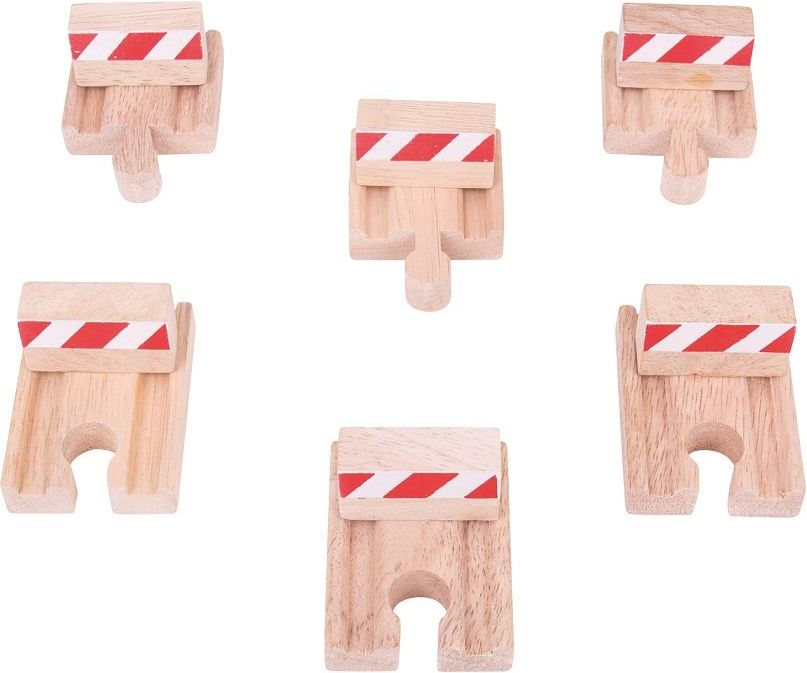 Bigjigs Rail Nárazníky 6ks - obrázek 5
