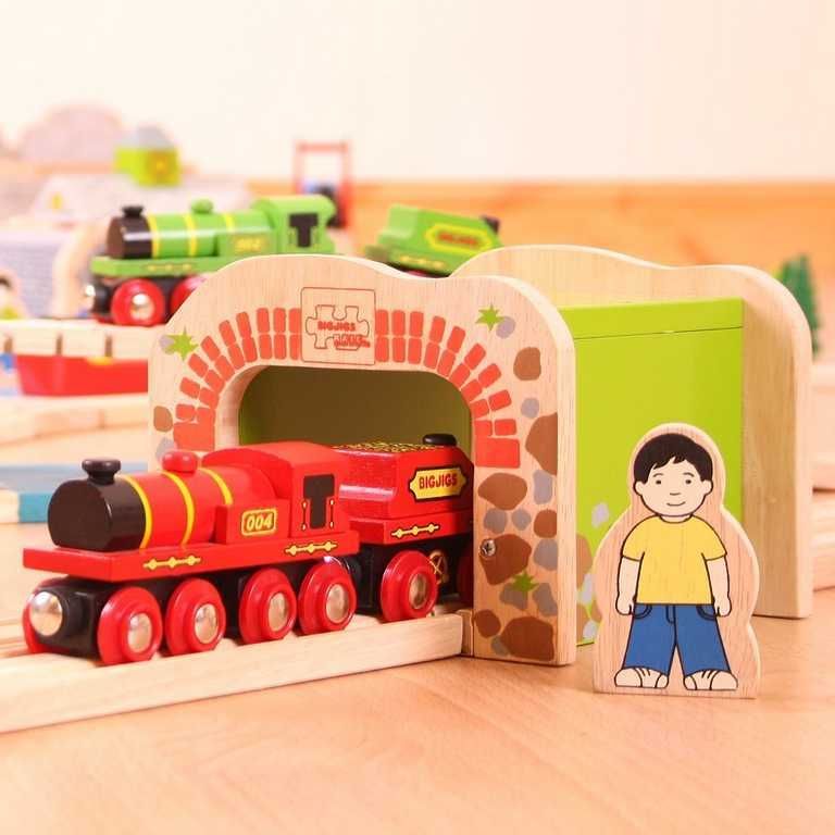 Vláčkodráha tunely - Tunel dvojitý (Bigjigs) - obrázek 11