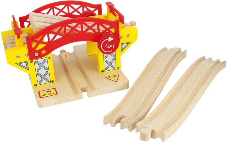 Vláčkodráha mosty - Most zvedací (Bigjigs) - obrázek 3