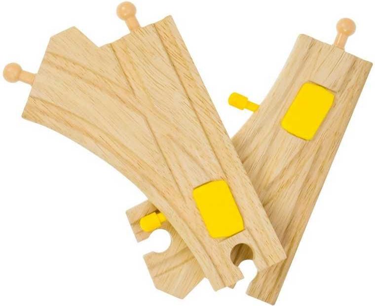 Bigjigs Rail Přehazovací výhybka 2 ks - obrázek 3