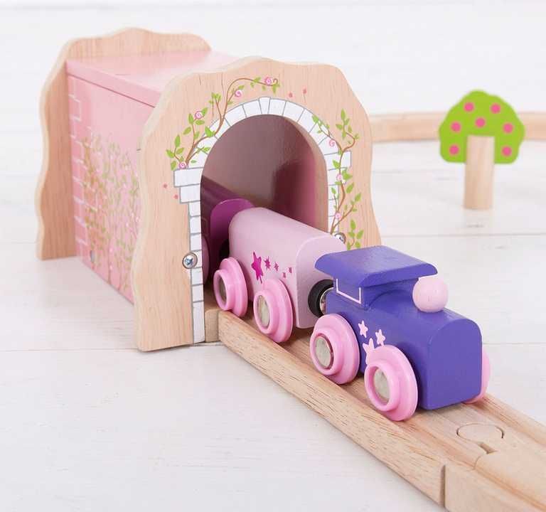 Bigjigs Rail Růžový železniční tunel - obrázek 8
