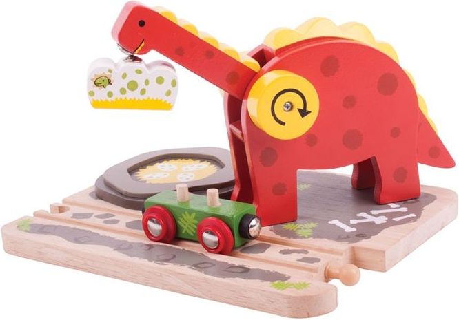 Bigjigs Rail Dinosauří jeřáb - obrázek 1