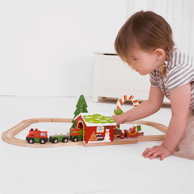 Bigjigs Rail Vánoční jeřáb - obrázek 2