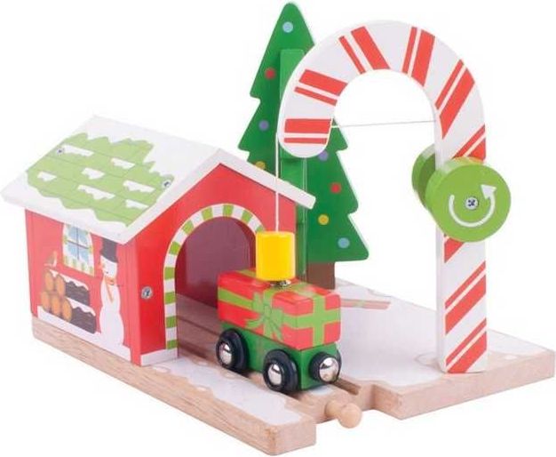 Bigjigs Rail Vánoční jeřáb - obrázek 5