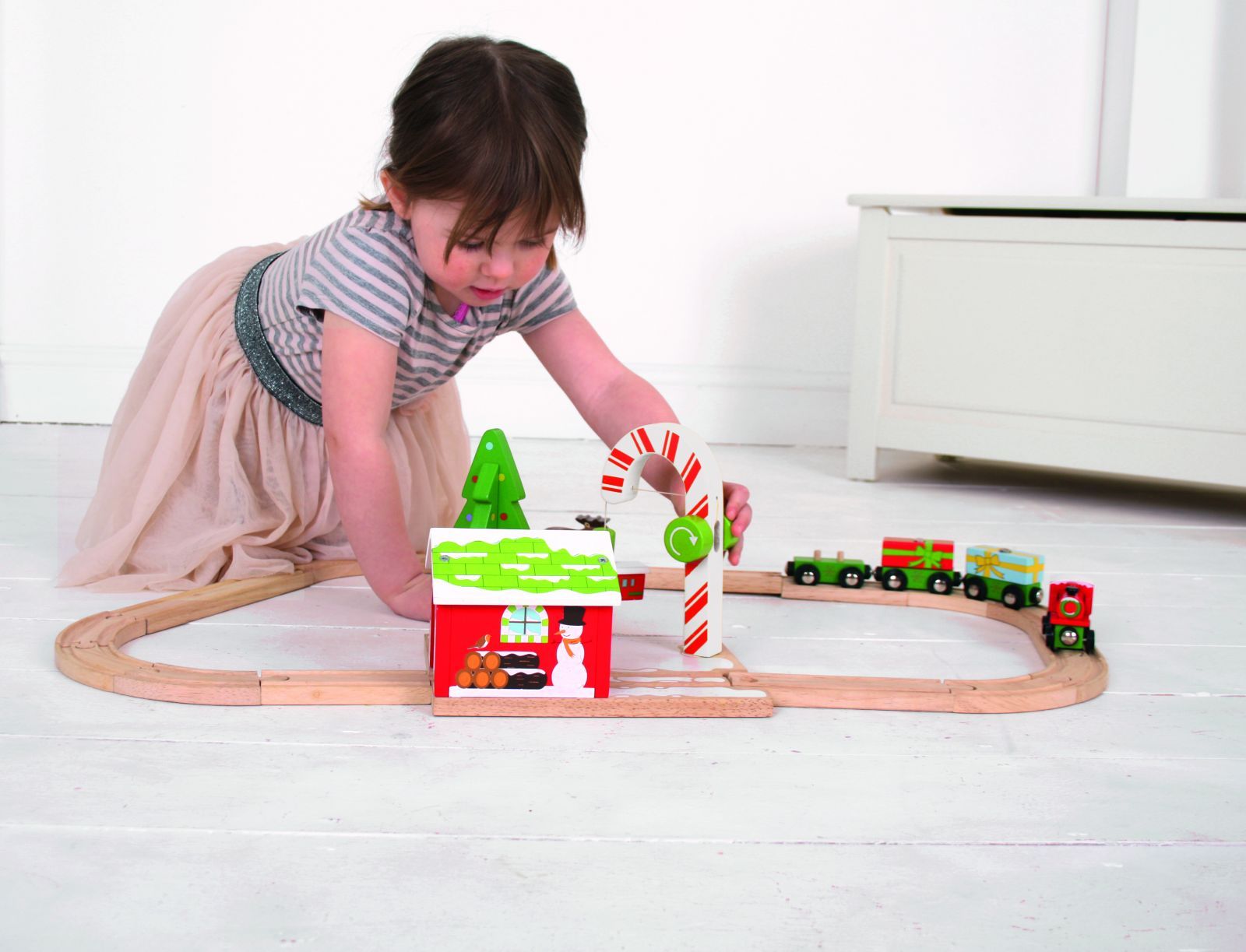 Bigjigs Rail Vánoční jeřáb - obrázek 8
