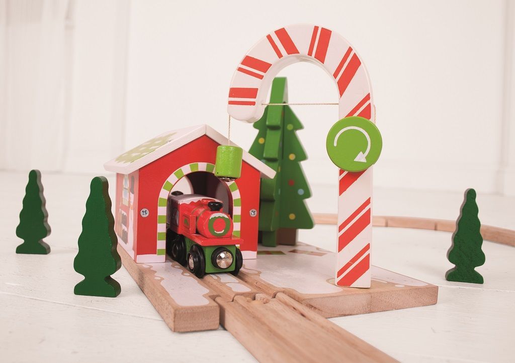 Bigjigs Rail Vánoční jeřáb - obrázek 14
