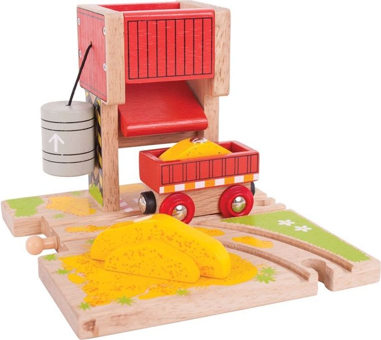 Bigjigs Rail Věž s pískem - obrázek 1