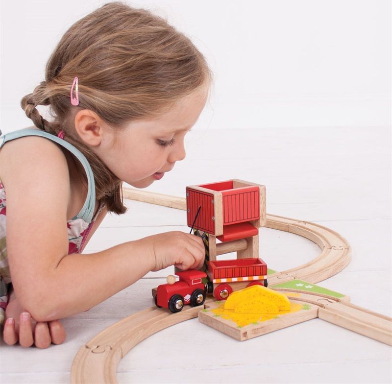 Bigjigs Rail Věž s pískem - obrázek 2