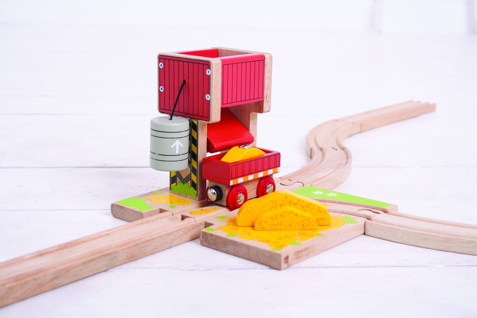 Bigjigs Rail Věž s pískem - obrázek 9