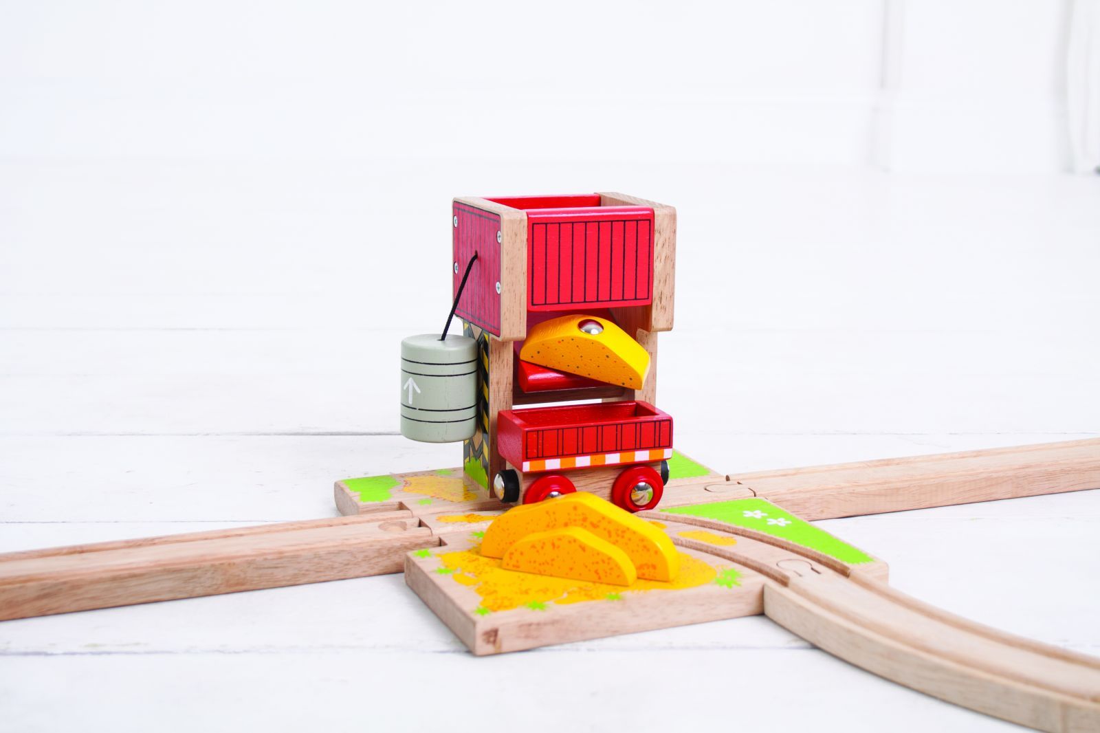 Bigjigs Rail Věž s pískem - obrázek 11