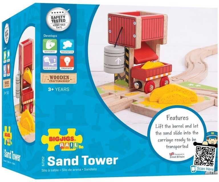 Bigjigs Rail Věž s pískem - obrázek 15