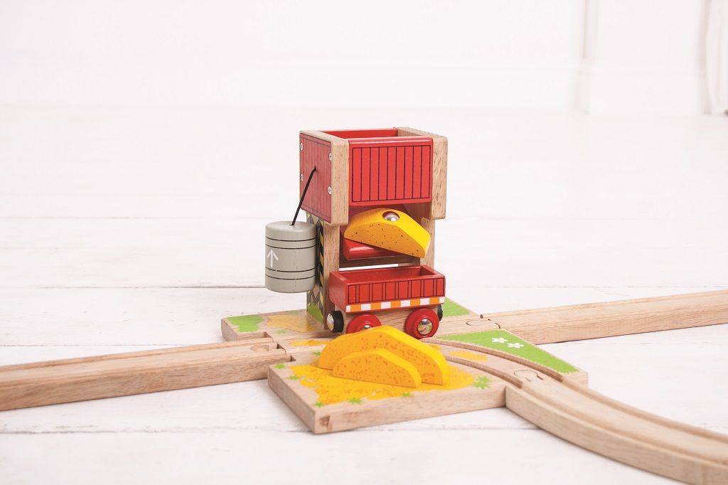 Bigjigs Rail Věž s pískem - obrázek 21