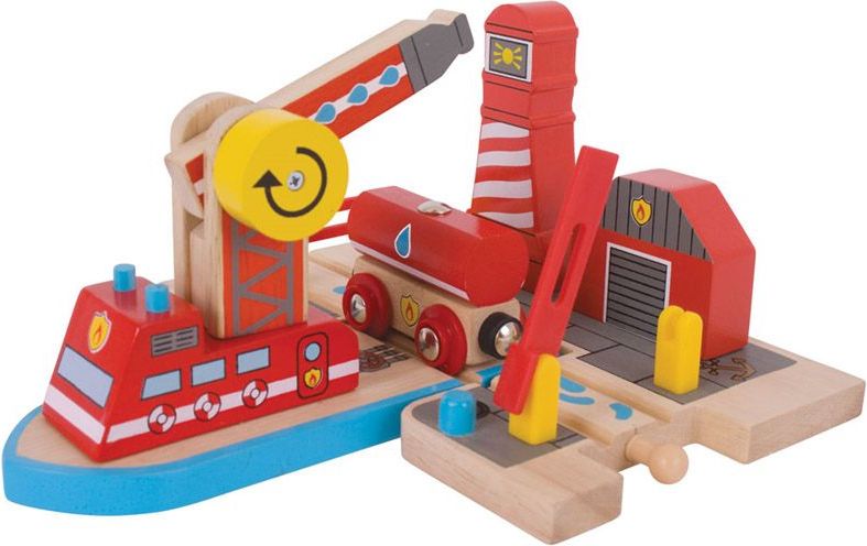 Bigjigs Rail Hasiči mořští záchranáři - obrázek 1