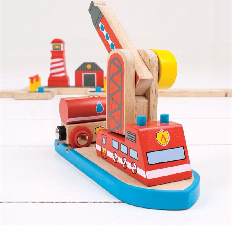 Bigjigs Rail Hasiči mořští záchranáři - obrázek 2