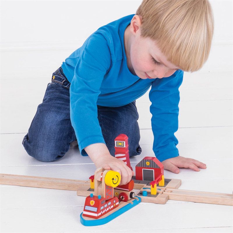 Bigjigs Rail Hasiči mořští záchranáři - obrázek 4