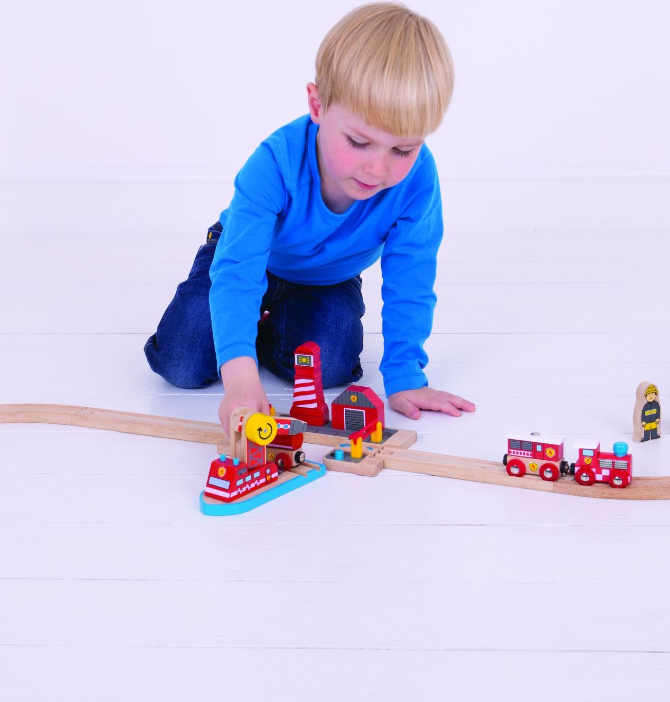 Bigjigs Rail Hasiči mořští záchranáři - obrázek 11