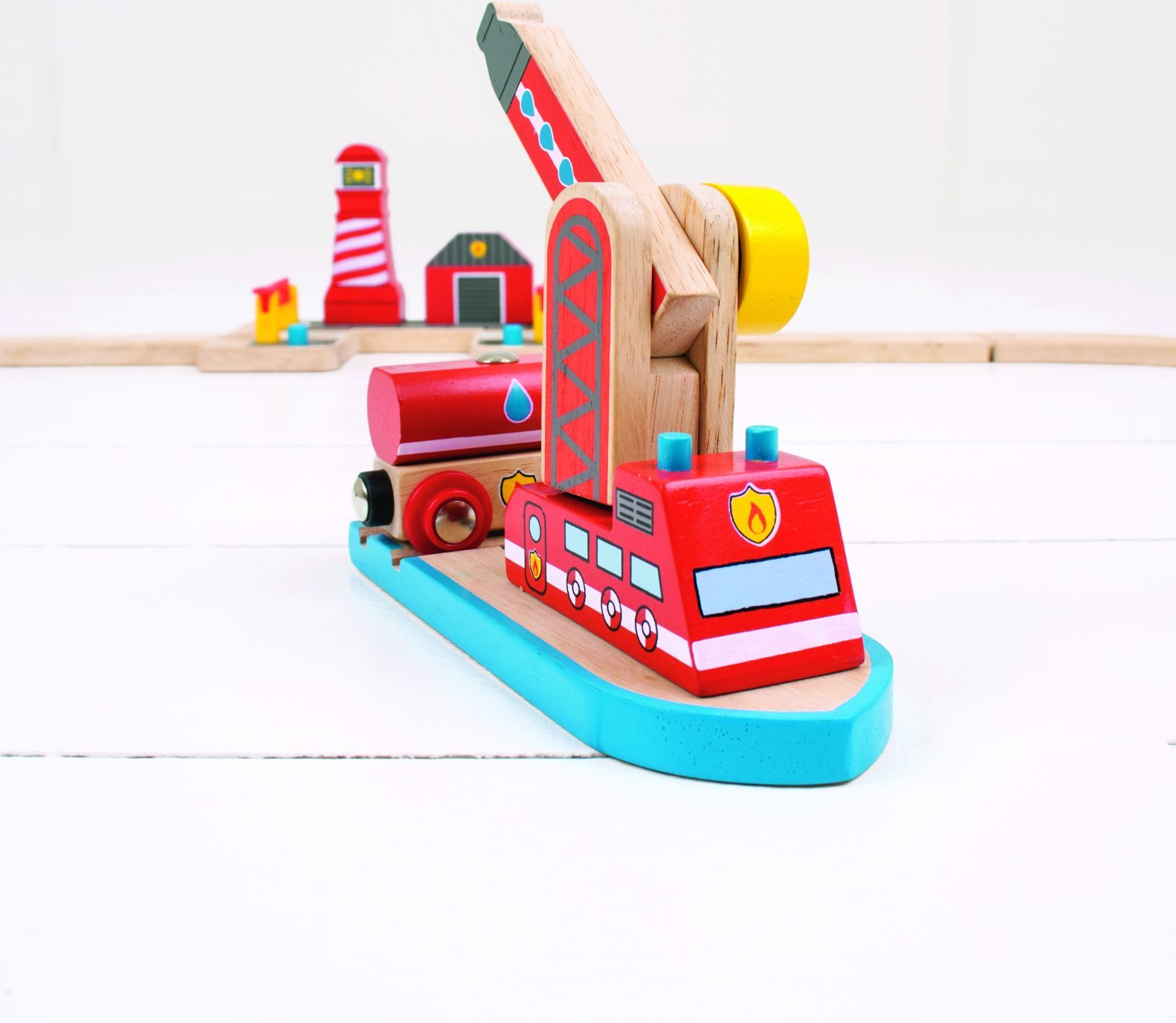 Bigjigs Rail Hasiči mořští záchranáři - obrázek 13