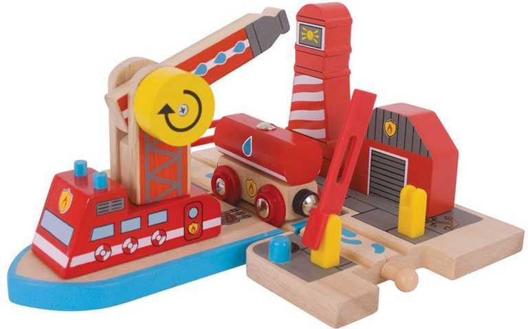 Bigjigs Rail Hasiči mořští záchranáři - obrázek 17