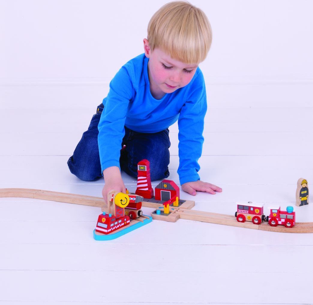 Bigjigs Rail Hasiči mořští záchranáři - obrázek 21
