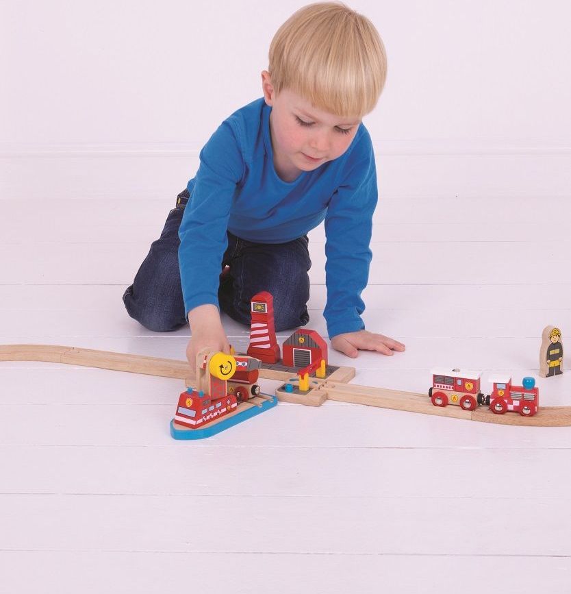 Bigjigs Rail Hasiči mořští záchranáři - obrázek 28