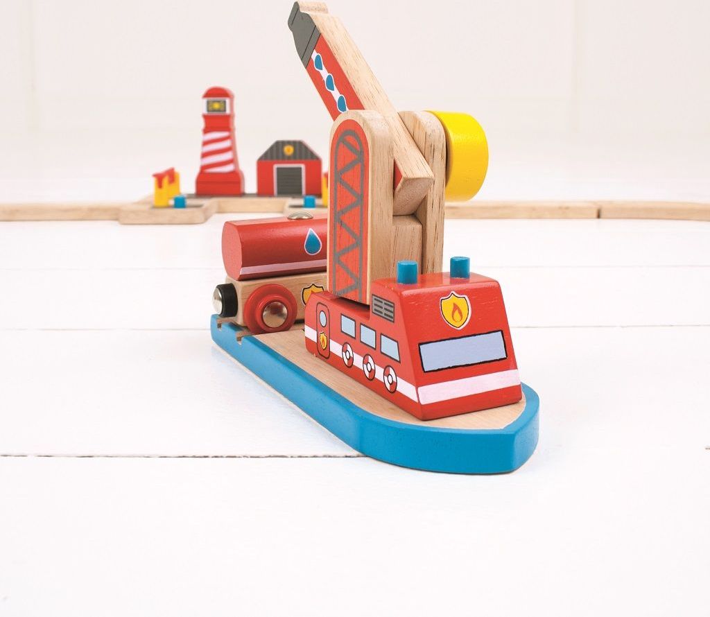 Bigjigs Rail Hasiči mořští záchranáři - obrázek 30