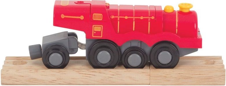 Bigjigs Rail Elektrická lokomotiva Flying Scotsman červená - obrázek 5