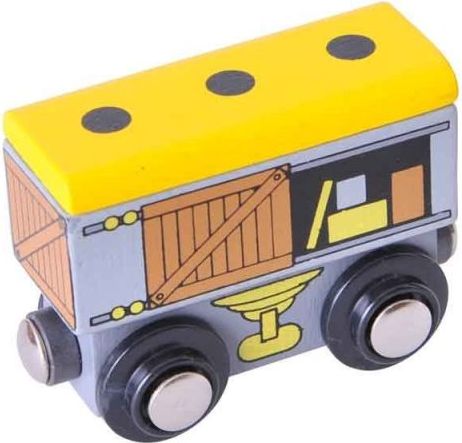 Bigjigs Rail Vagónek se zbožím - obrázek 1