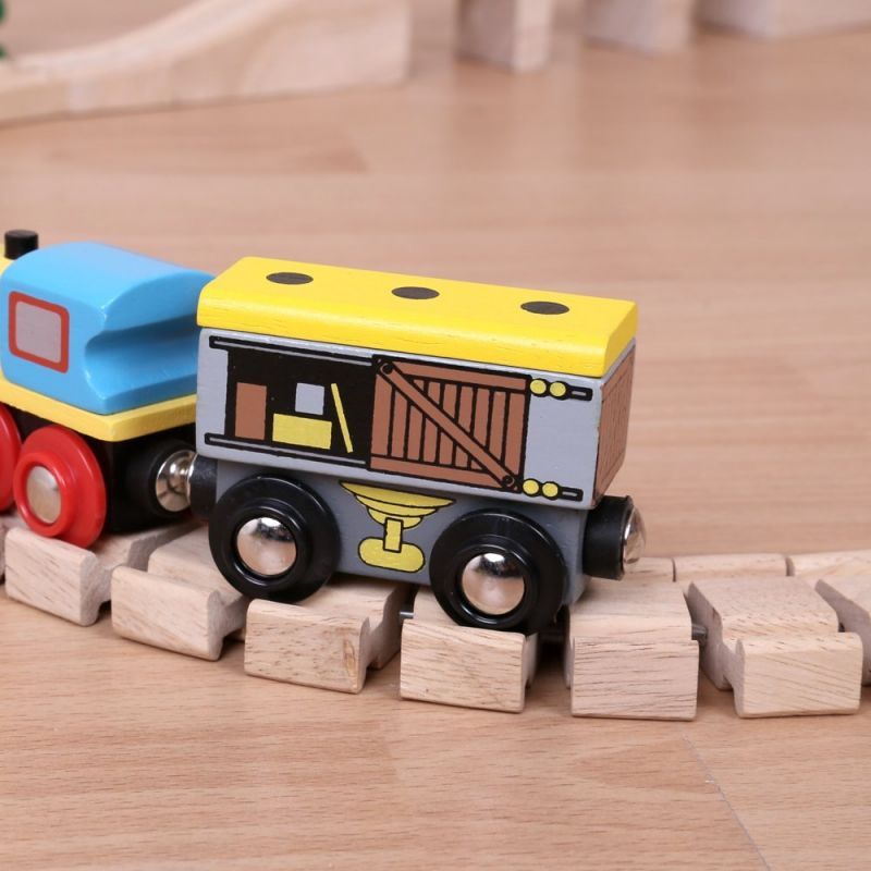 Bigjigs Rail Vagónek se zbožím - obrázek 2