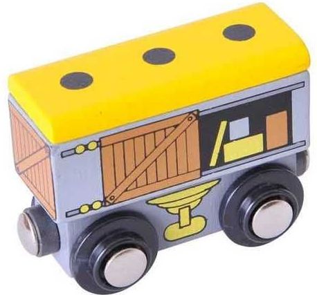 Bigjigs Rail Vagónek se zbožím - obrázek 6