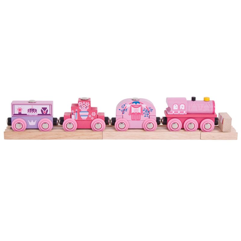 Bigjigs Rail Vlak pro princezny + 3 koleje - obrázek 9