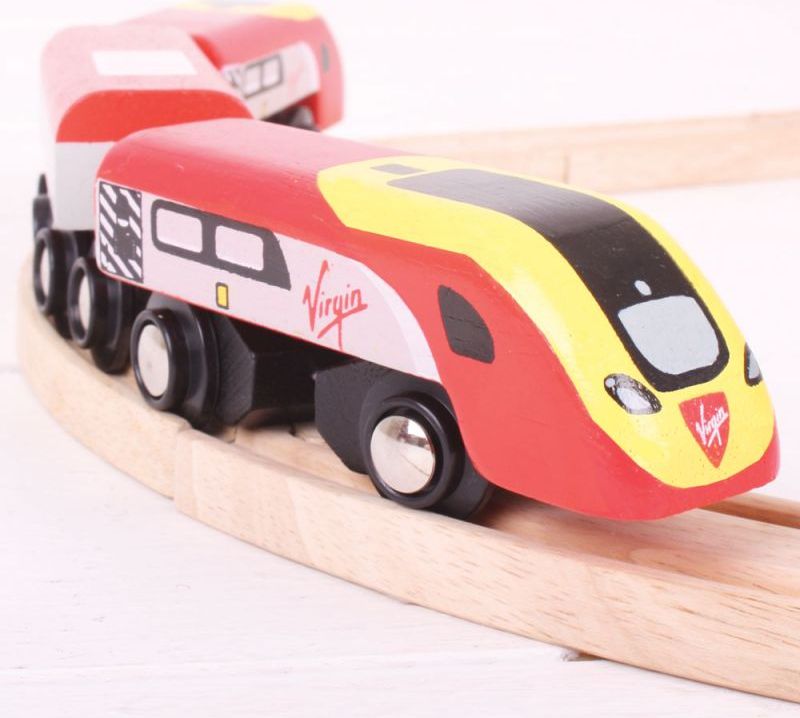 Bigjigs Rail Virgin Pendolino - obrázek 2